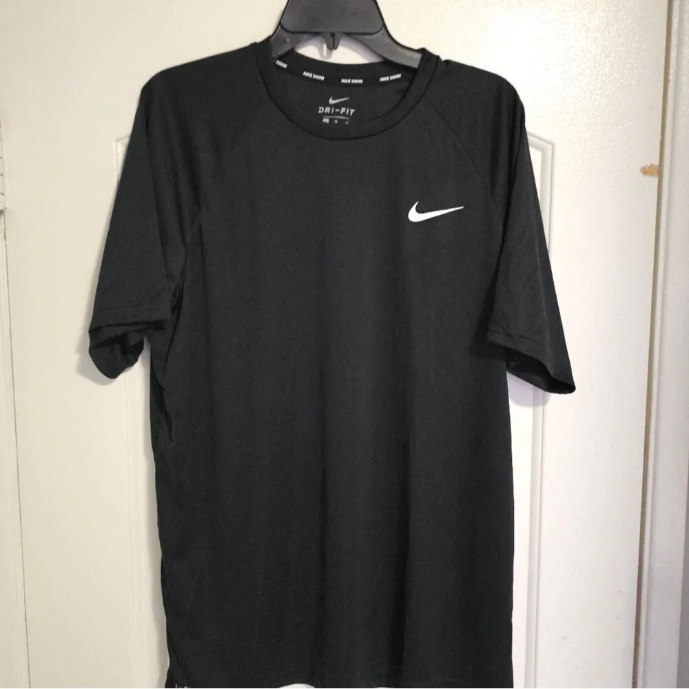 Men's Hydroguard Dri-FIT Stretch UPF 40+ Heather Rash Guard XL Nike